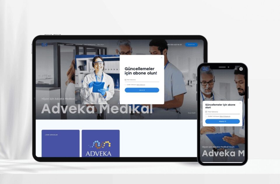 Medikal Web Tasarım (Adveka Medikal) — Web Tasarım